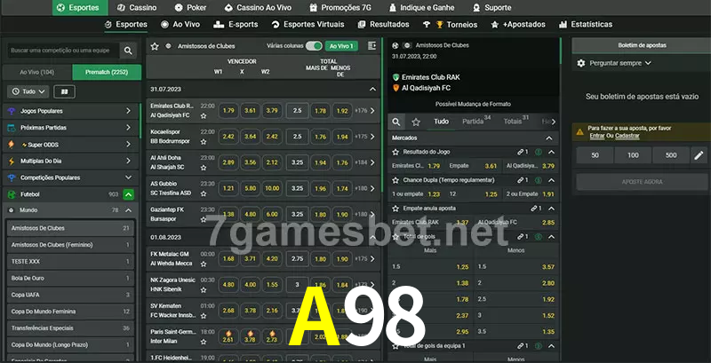 apostas esportivas